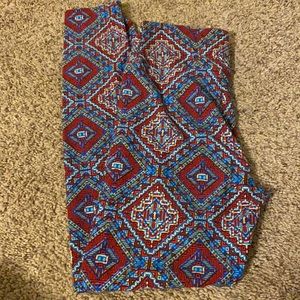 Lularoe OS stained glass leggings